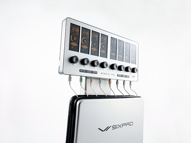 美容鍼とSIXPAD MEDICAL Pro＞